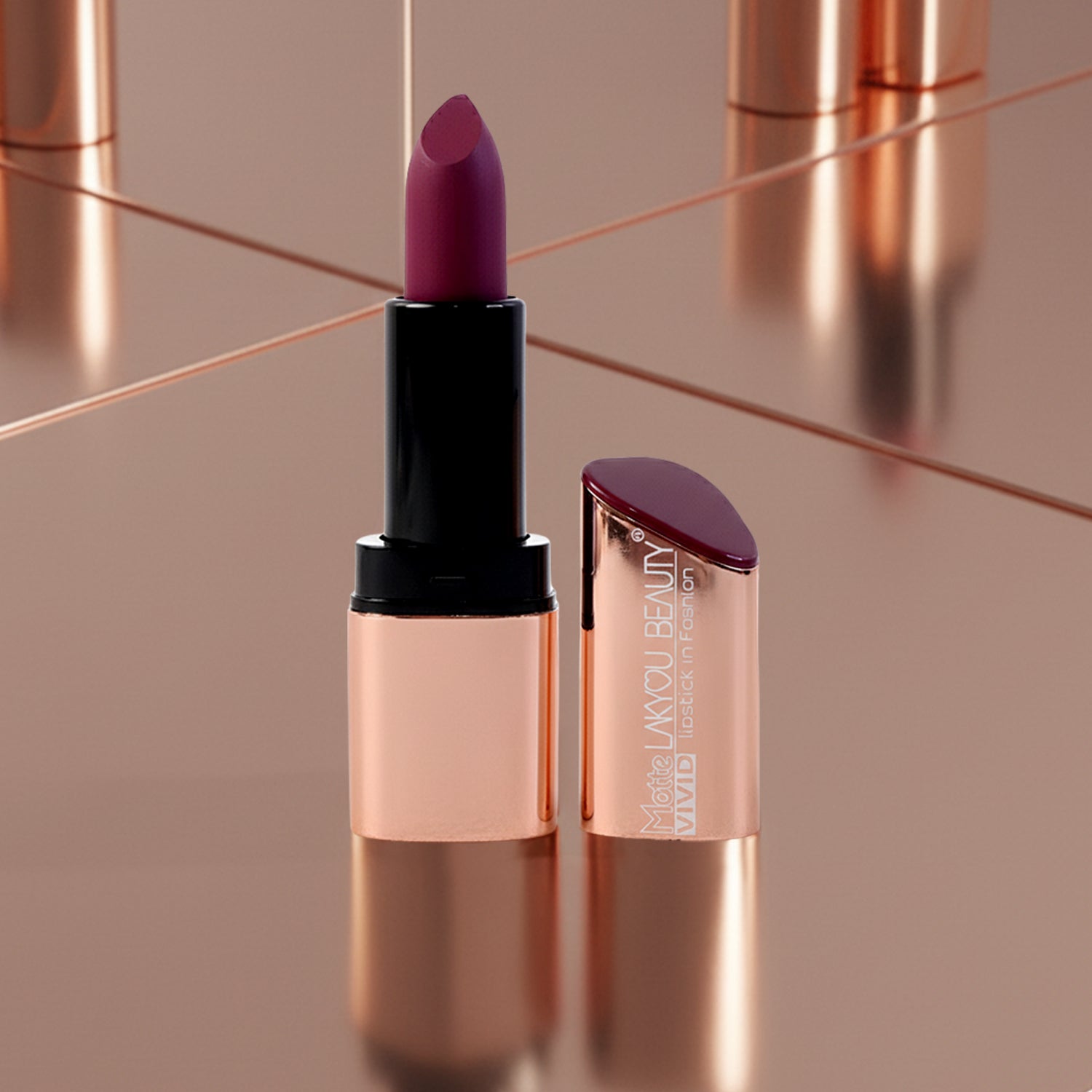 Vivid Matte Mix-Color Lipstick (1 Pc)