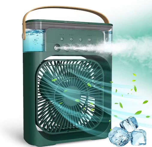 Portable Usb Rechargeable Mini Cooling Fan (1 Pc)