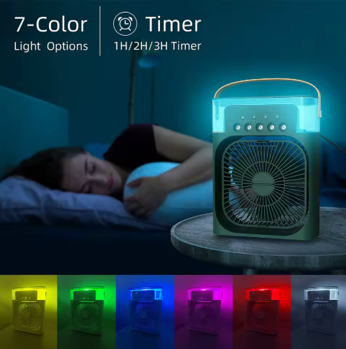 Portable Usb Rechargeable Mini Cooling Fan (1 Pc)